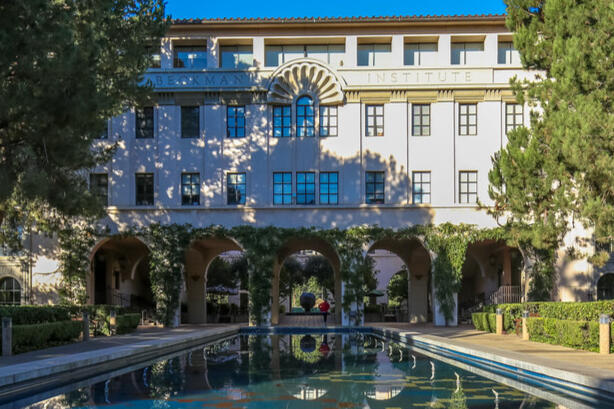 Exterior of the Beckman Institute